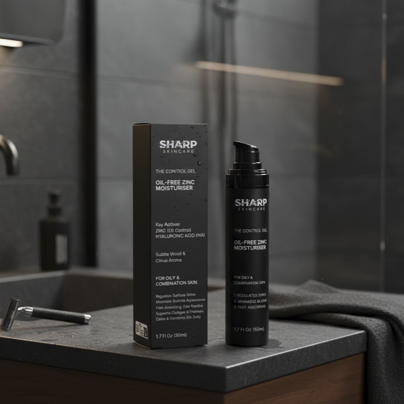 THE CONTROL GEL   | OIL-FREE ZINC  MOISTURISER